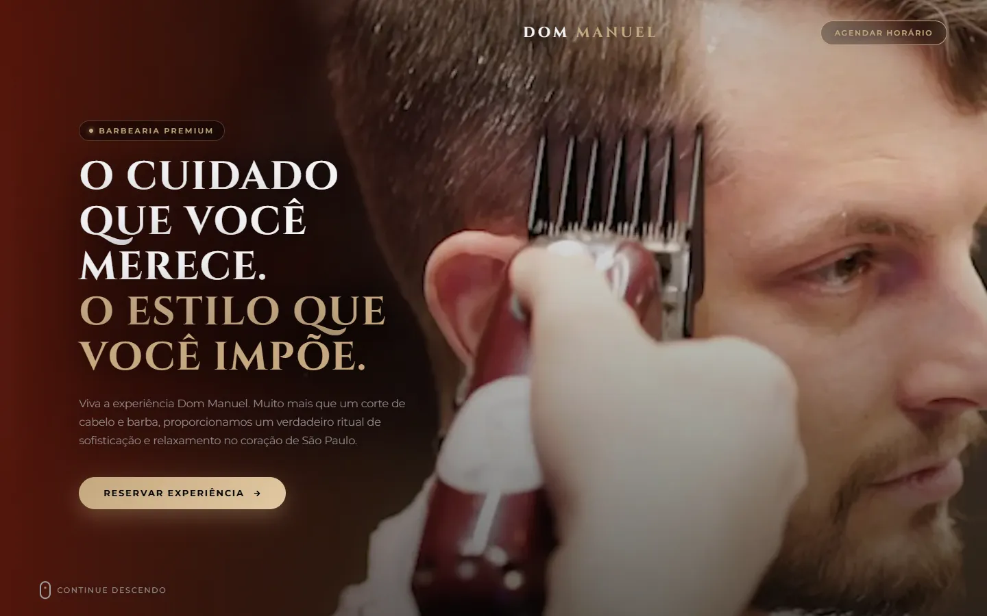 Dom Manuel Barbearia